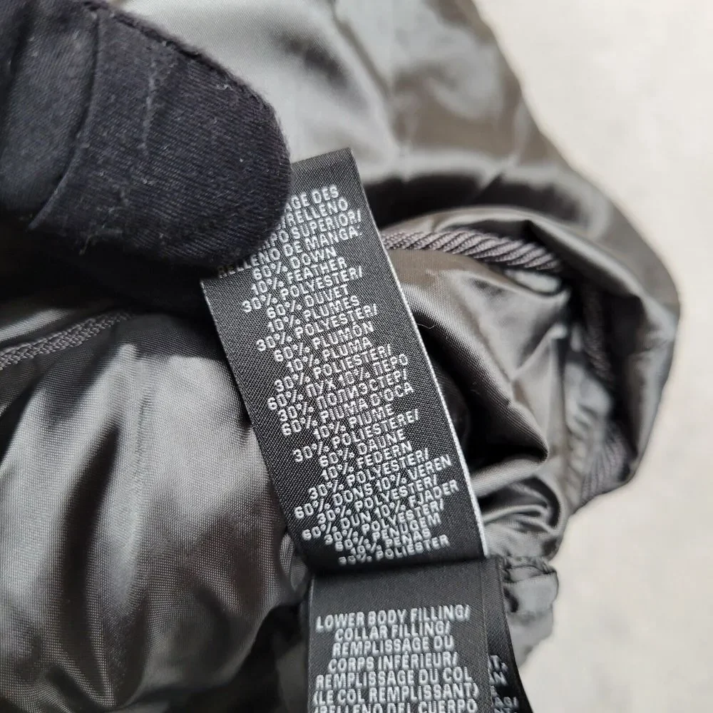 Ralph Lauren Black Label Jacket‎ Womens Medium Puffer Coat Down Feather Quilted